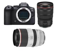 Hybride Canon appareil photo hybride eos r6 mark II + rf 24-70mm f/2.8 l is usm + rf 70-200mm f/2.8 l is usm