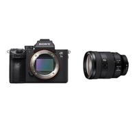 Hybride Sony Alpha A7 III Boîtier Nu + Objectif hybride FE 24-105 mm F4 G OSS