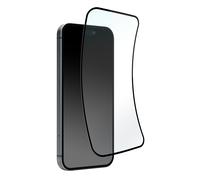 Hybridglas Puro Flexible Glass D3O mit schwarzem Rahmen für iPhone 16 Pro Max