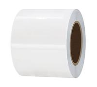 Hybsk Autocollants rectangulaires carrés transparents pour emballage de vente au détail 5,1 x 5,1 cm