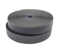 HYBZDKEOP Ruban Auto-agrippant à Coudre，Bande Auto agrippan Ruban Auto-agrippant à Coudre de 40 mm, Nylon Non adhésif(Grey,38MM x 2 Yard)