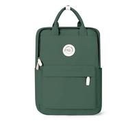 HYC00 Sac à Dos Loisir Randonnée Voyages Ecole Backpack Toile pour Ordinateur Portable Tablette Laptop MacBook 14 Pouces, Sac à Dos de Loisirs pour Femmes Sac à Dos d’école,Armée Verte