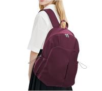 HYC00 Sac à Dos Scolaire Fille Cartables D'école Sac a Dos College Garcon Sacs à dos Loisir Femme 15,6 Pouces Laptop Backpack Casual Daypacks Sacs D'école Ado Cartable pour Lycée Travail,Vin Rouge