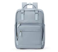 HYC00 Sacs Scolaires Filles Sac D'école Garçon Cartables,Imperméable Sac à dos décontracté Adolescence Cartable pour ordinateur portable de 15.6",Sacs Scolaire Sac de voyage pour Outdoor,Gris Bleu