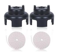 Hyceker 593960 Kit de corde de démarrage pour moteur Briggs and Stratton Murray 300E 450E 500E 550E Troy-Bilt TB110 TB200 MTD Yard 08P502 125 cc 140 cc 150 cc 693389 Corde de démarrage
