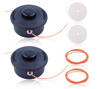 Hyceker Kit de tête de débroussailleuse pour Stihl FS44 FS48 FS50 FS55 FS56 FS60 FS65 FS66 FS81 FS83 FS86 FS90 FS91 FS96 FS120 FS200 FS250 FS550 Débroussailleuse Autocut 25-2 Tête de débroussailleuse