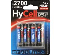 HyCell HR06 2700 Pile rechargeable LR6 (AA) NiMH 2400 mAh 1.2 V 4 pc(s)