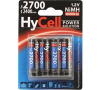 Hycell Hr06 2700 Pile Rechargeable Lr6 (aa) Nimh 2400 Mah 1.2 V 4 Pc(s)