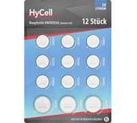 HyCell Jeu de piles bouton 3 PILES BOUTONS CR2025 / 6× CR2032 / 3× CR2450