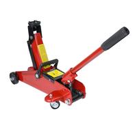 HYCHIKA Cric hydraulique 2,0T, cric rouleur avec pompe à piston à course rapide hydraulique, cric hydraulique, plage de levage 135-320 MM, pour berline, SUV, changement de pneu de rechange