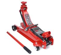 HYCHIKA Cric hydraulique, 2,5 T, avec pompe de levage rapide à piston, vérin hydraulique, plage de levage de 135 à 370 mm, pour berline, SUV, changement de pneu