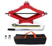HYCHIKA Cric Voiture 3 Tonnes, Portable Crique Voiture avec Combinaison de e Lug, Gamme de Levage 120 mm à 445 mm Crics de Levage pour SUV MPV et Auto