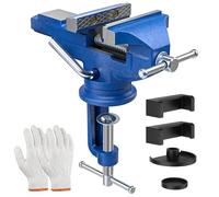 HYCHIKA Etau d'établi 80 mm，Etau de Table Pivotant à 360°, Etaux d Atelier Mini Etau Vice Convient pour le Meulage, le Perçage, le Polissage et les Opérations Manuelles à Petite échelle