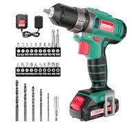 Visseuse Devisseuse Sans Fil - HYCHIKA - 12V - 30Nm - 2 Vitesses - 25 Accessoires - LED