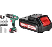 HYCHIKA Perceuse Visseuse Sans Fil 12V + 12V 2.0Ah Batterie