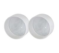 Hyclam 2 Pièces 1.25 Pouces Couvercle pour Télescope Astronomique Lentille Oculaire Capuchon Arrière Capuchon Anti-poussière Couvercle Anti-poussière 30mm 31.7mm 32mm Capuchons D'oculaire Télescopes