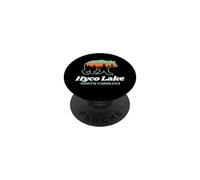 Hyco Lake Ours rétro Vintage Caroline du Nord PopSockets PopGrip Adhésif