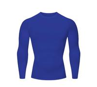 HYCOPROT Tee Shirt Compression Homme T-Shirt à Manches Longues Séchage Rapide Respirant pour Entraînement, Gym, Course à Pied