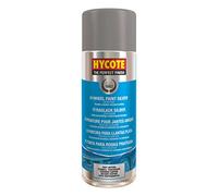 Hycote Peinture en Aérosol pour Jantes Argentée 400 ml, Peinture Acrylique Durable à Séchage Rapide, Haute Couvrance, Multi-Surfaces, pour Intérieur et Extérieur