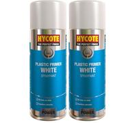 Hycote Primaire Plastique Blanc 400ml (Lot de 2)