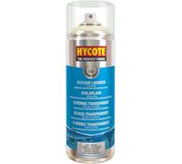 Hycote Vernis Transparent Brillant en Spray - Laque de Protection Acrylique 400 ml - Fixe et Protège la Peinture - Fini Durable, Séchage Rapide
