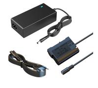 HYCTP Kit d'alimentation EP-5B EH-5 Plus (remplacement pour chargeur Nikon EN-EL15) pour Nikon D500, D600, D610, D750, D7000, D7100, D7200, D7500, D800, D800E, D810, D800A