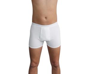 Hydas - Boxer Short d'incontinence lavable avec lingette absorbante intégrée, Taille 9