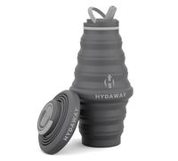 HYDAWAY Bouteille d'eau pliable de 750 ml - Sans BPA, étanche, légère et peu encombrante - Parfaite pour la randonnée, les voyages et l'hydratation toute la journée