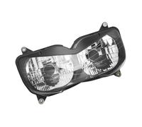 HYDBCNP Feux Additionels LED Ensemble de phare avant ABS pour moto CBR900RR CBR919RR 1998 - 1999, coque de phare noire Plaque Phare Plaque Avant