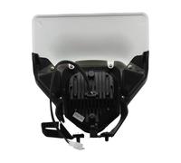 HYDBCNP Feux Additionels LED Phare Led Convient pour Husq&varna 701, plaque FC TC FE TE TX FX 125 - 500, phare de Motocross Plaque Phare Plaque Avant(WHITE)
