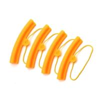 HYDBCNP Protections de Bord de Jante de Pneu de Moto et de Voiture, Housse de Protection de Pneu, Outil de démontage et de démontage(4PCS)