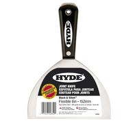 HYDE TOOLS - Joint Knife, Black & Steel, Flexible, 6-In.
