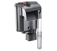 Hydor Brovo Filtre pour Aquarium à Suspendre avec Pompe à Cascade, Excellente Filtration et oxygénation, Silencieux, débit 750 l/h, pour Aquariums de 60 à 120 litres