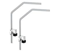 Hydor Ferplast Support Supports AQAMAI S pour Lampes d'Aquarium Aqamai, en Aluminium, pour Épaisseur de Verre Max 33 mm