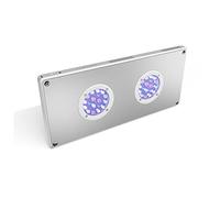 Hydor Lampe Led Wi-Fi AQAMAI REEF M pour Aquariums Marins, Contrôlable depuis App, avec Accessoires, Blanc