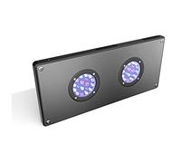 Hydor Lampe Led Wi-Fi AQAMAI REEF M pour Aquariums Marins, Contrôlable depuis App, avec Accessoires, Noir