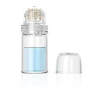 Hydra 20 Pin Derma Stamp Roller 0,25 mm pour les soins des cheveux et de la barbe, applicateur de sérum à pince en titane de 5 ml, rouleau réutilisable pour les soins de la peau du visage
