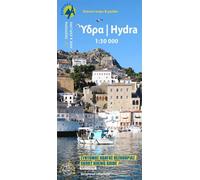 Hydra - Echelle 1:30 000, Edition bilingue anglais-grec - Collectif - Anavasi - Atlas / carte