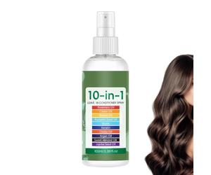 Hydra Hair Mist, Moisture Conditioning Spray, 100ml Liquid Lotion with Repair Hydration Formula, Non Greasy Nourish Tretment, Smooth Shine Design for Daily Care Home Travel Use