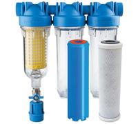 HYDRA Ironmaster 3/4" Set Filtre à fer Filtre à eau de puits Filtre à eau domestique Chlore