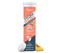 Vitavea HydraFresh Pêche Hydratation & Energie 20 comprimés effervescents