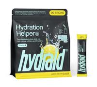Hydraid® PLUS ENERGY Citron Iced Tea - Poudre d'électrolyte avec caféine - Plus d'énergie et de concentration - 20 sachets à l'extrait de thé vert et à la théanine