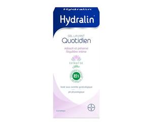 HYDRALIN - Gel Intime Douceur Quotidienne à l’Extrait de Lotus, Nettoyage Sain et Frais (400 ml) - Le Lot De 2