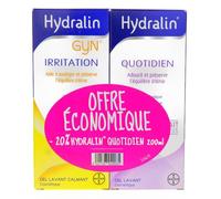 Hydralin Gyn Irritation 200ml + Quotidien 200ml