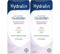 Hydralin® Quotidien Gel Lavant Equilibre Intime Nettoyant 2x400 ml