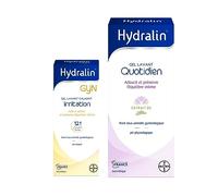 Hydralin® Quotidien Gel lavant intime - Hydrate & préserve la flore intime -400ml + Hydralin® Gyn Gel lavant toilette intime calmant irritation - Période d'inconfort 200ml - Cosmétiques