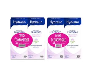Hydralin Quotidien Gel Lavant Lot de 2 x 200 ml -20% Equilibre Intime Nettoyant 2x2x200