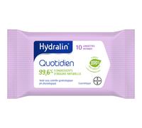 Hydralin Quotidien Lingettes Intimes 10 unités