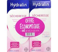 Hydralin Sécheresse - Crème lavante Lot de 2x200 ml intime Soin crème