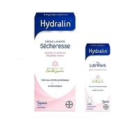Hydralin® Sécheresse Crème lavante toilette intime 200ml -Hydrate et protège + Hydralin Lubrifiant Gel intime 50ml -Hydrate, apaise et lubrifie la zone intime - Cosmétiques - Fabriqués en France.